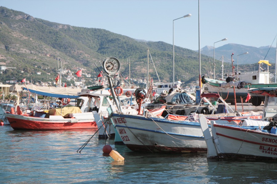 Port w Alanyi. Zdjecie Skylar